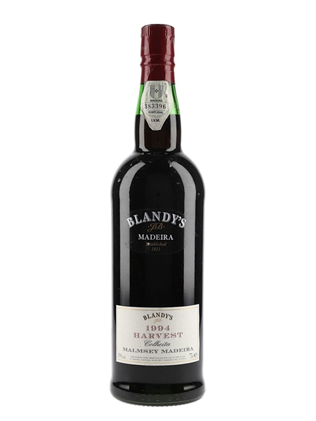 Blandy's 1994 Colheita Malmsey Madeira Bottled 2010 75cl / 19%