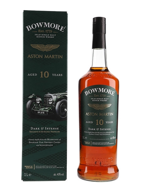 Bowmore 10 Year Old Aston Martin 100cl / 40%