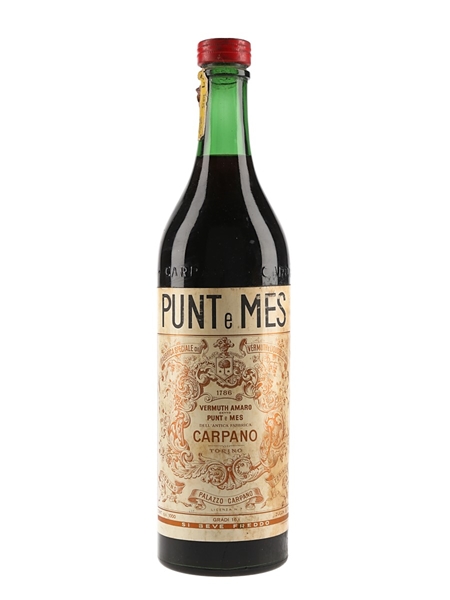 Carpano Punt E Mes Bottled 1960s 100cl / 16.5%