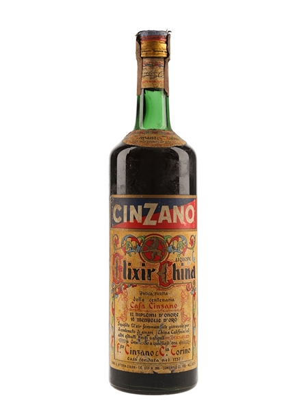 Cinzano Elixir China Bottled 1960s-1970s 100cl / 30.5%