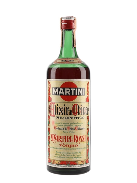 Martini Elixir Di China Bottled 1960s 100cl / 31%