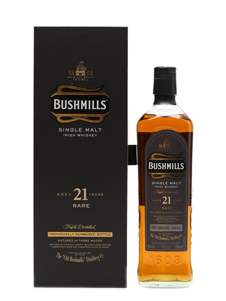 Bushmills 21 Years Old Madeira Finish 70cl / 40%