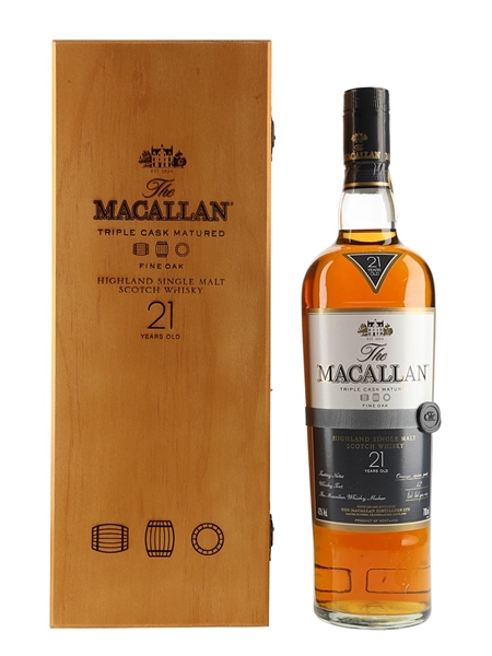 Macallan 21 Year Old Fine Oak Triple Cask Matured 70cl / 43%