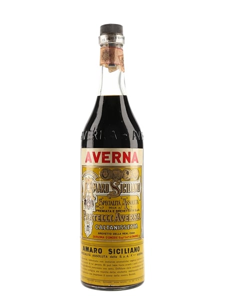 Fratelli Averna Amaro Siciliano Bottled  1970s-1980s 100cl / 34%