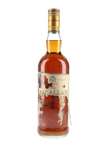 Macallan - Missing Label Bottled 1980s-1990s 75cl / 40%