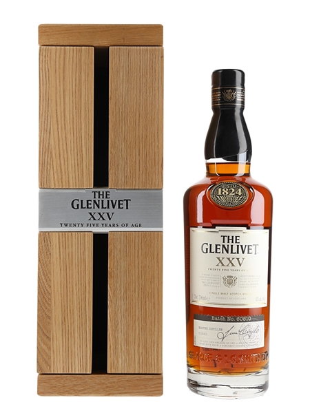 Glenlivet XXV 25 Year Old Batch No. 60610 70cl / 43%