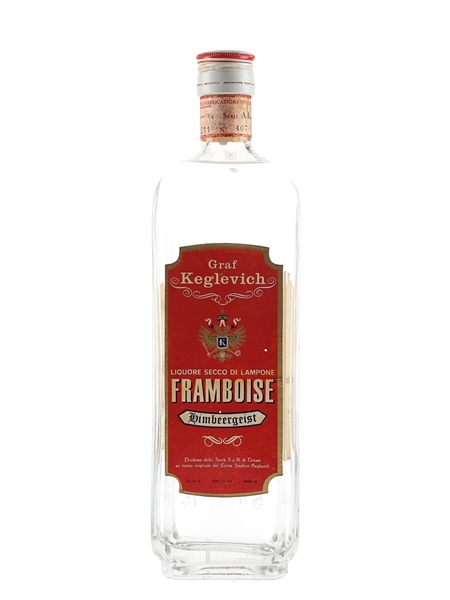 Keglevich Framboise Himbeergeist Bottled 1970s - Stock 75cl / 40%