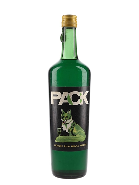 Pack Mint Liqueur Bottled 1950s 100cl / 28%