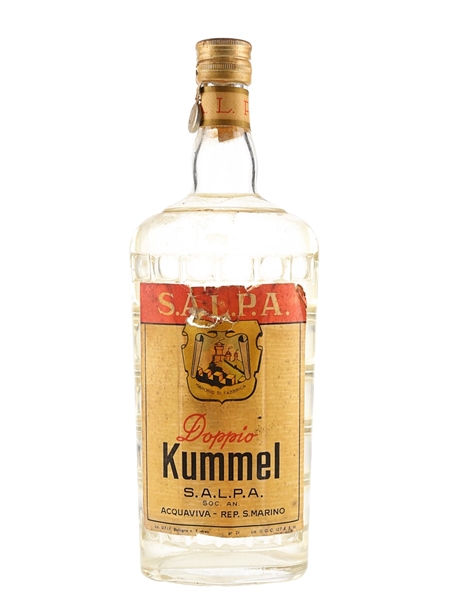 Salpa Doppio Kummel Bottled 1950s 100cl / 21%