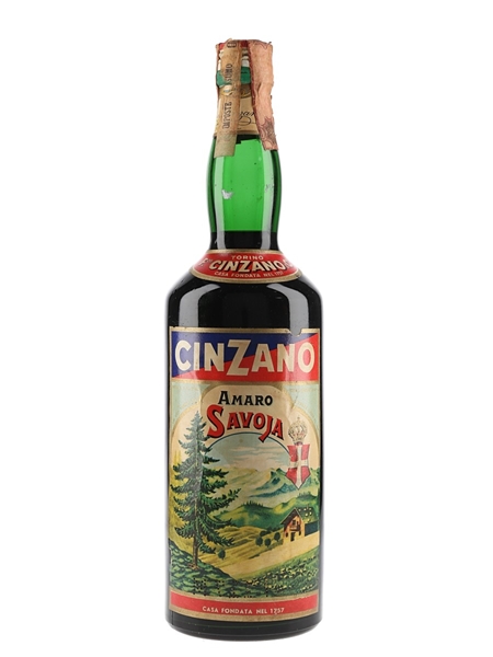 Cinzano Amaro Savoja Bottled 1960s 100cl / 38.5%