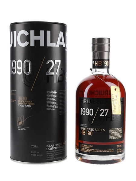 Bruichladdich 1990 27 Year Old HB '90 Rare Cask Series 70cl / 49.5%