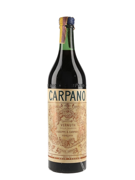 Carpano Vermuth Bottled 1960s 100cl / 16.5%