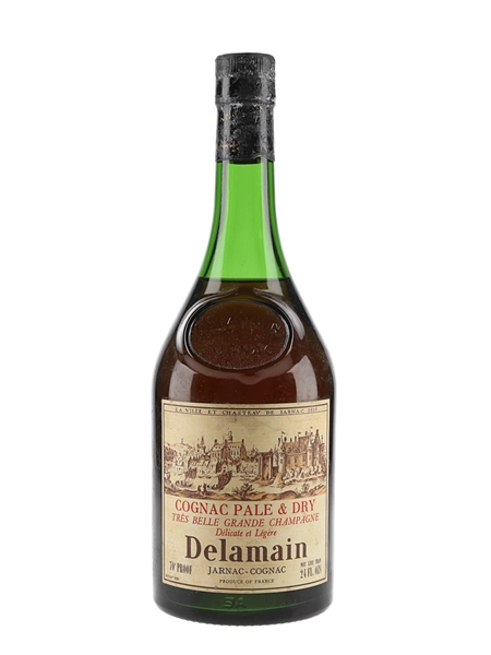 Delamain Pale & Dry Bottled 1970s 68cl / 40%