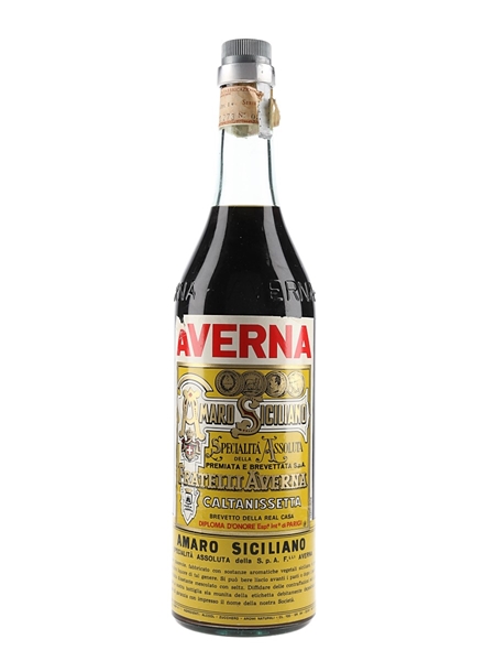 Fratelli Averna Amaro Siciliano Bottled 1970s-1980s 100cl / 34%