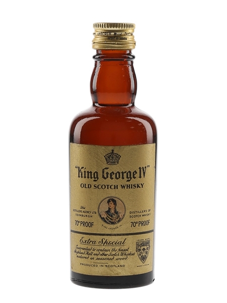 King George IV Bottled 1960s 5cl / 40%