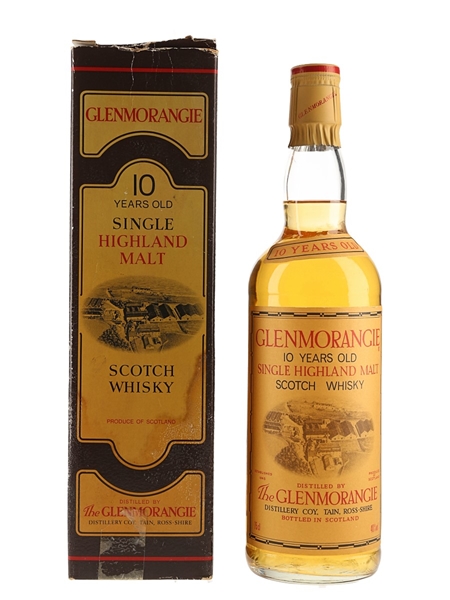 Glenmorangie 10 Year Old Bottled 1980s 75cl / 40%