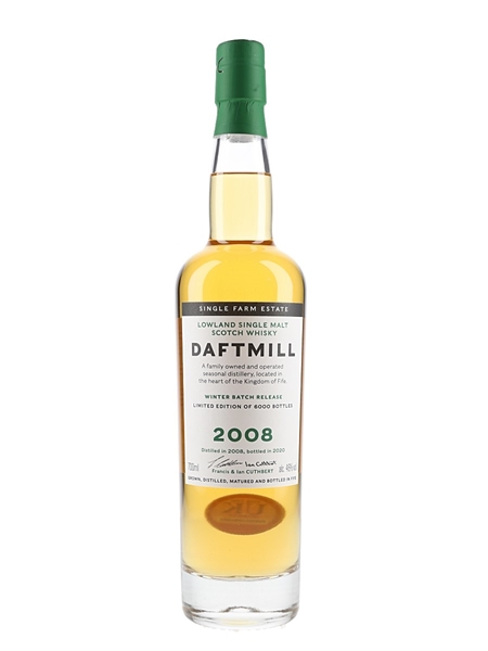 Daftmill 2008 Bottled 2020 - Winter Batch Release 70cl / 46%