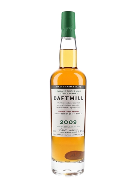 Daftmill 2009 Bottled 2020 - Summer Batch Release 70cl / 46%