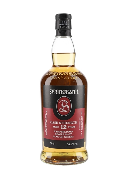 Springbank 12 Year Old Cask Strength Bottled 2021 70cl / 55.9%