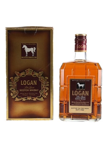 Logan De Luxe Bottled 1970s - EgyptAir Duty Free 75cl