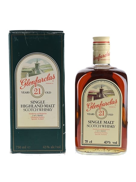 Glenfarclas 21 Year Old Bottled 1980s 75cl / 43%