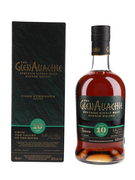 Glenallachie 10 Year Old Cask Strength Batch 7 Bottled 2022 70cl / 56.8%