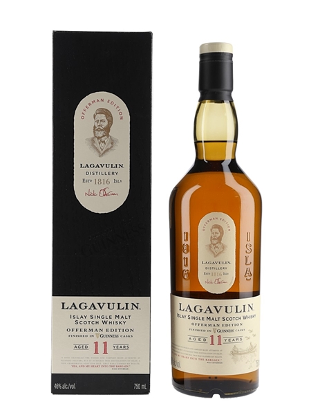 Lagavulin 11 Year Old Offerman Edition Guinness Cask Finish 75cl / 46%