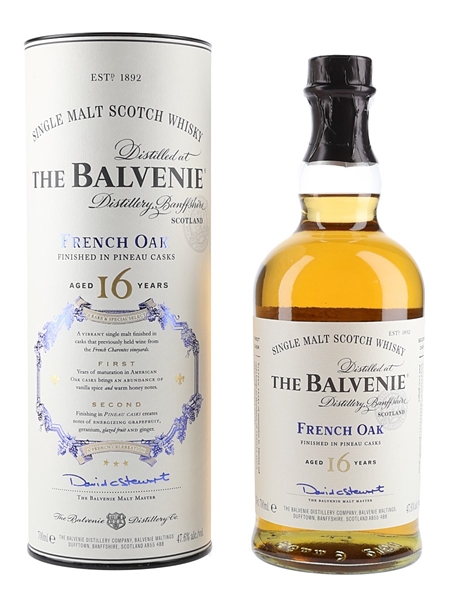 Balvenie 16 Year Old French Oak Pineau Cask Finish 70cl / 47.6%