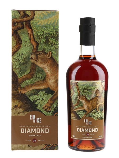 Diamond 1996 25 Year Old Rum Bottled 2021 - Rom De Luxe 70cl / 49.2%