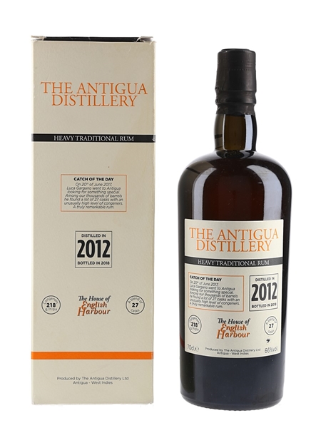 House Of English Harbour 2012 Antigua Rum Bottled 2018 - Luca Gargano 70cl / 66%