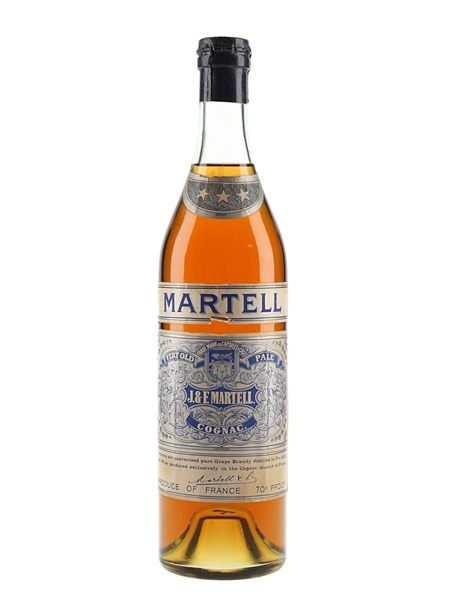 Martell 3 Star VOP Spring Cap Bottled 1950s 70cl / 40%