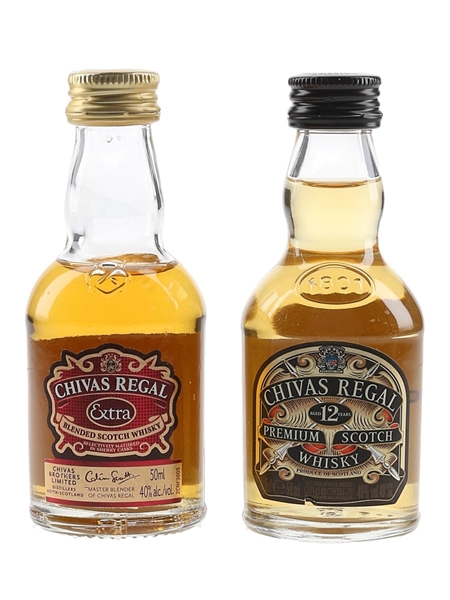 Chivas Regal 12 Year Old & Extra  2 x 5cl / 40%