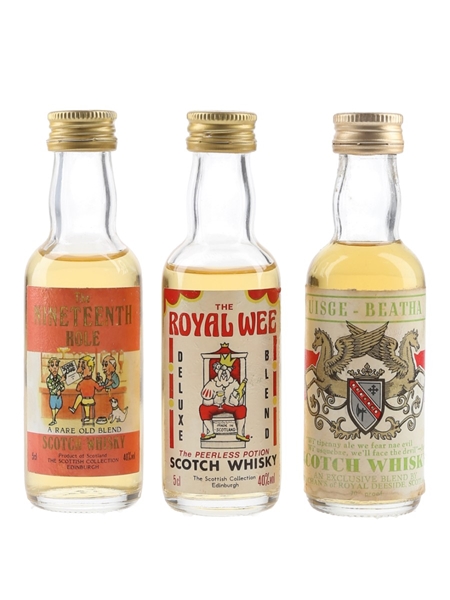 Scottish Collection The Nineteenth, Royal Wee & Uisge - Beatha 3 x 5cl / 40%