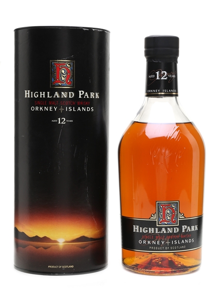 Highland Park 12 Year Old Bottled 1990s 100cl / 43%