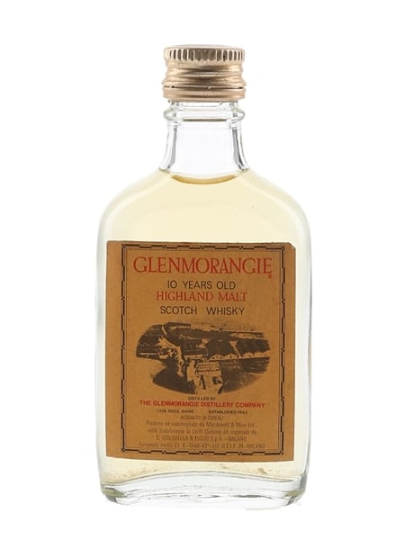 Glenmorangie 10 Year Old Bottled 1970s - Isolabella & Figlio 4cl / 43%