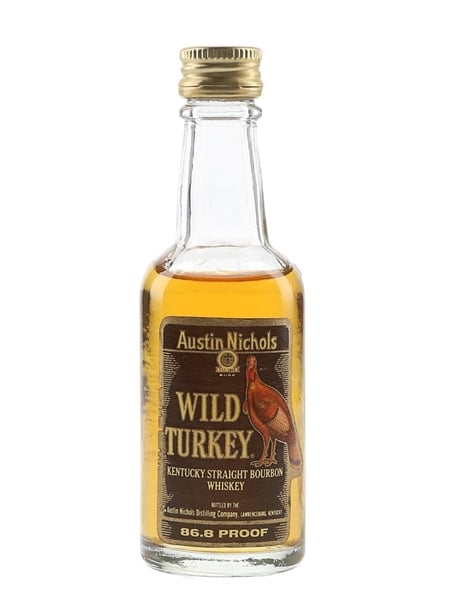 Wild Turkey Bottled 1980s - Austin Nichols 5cl / 43.4%