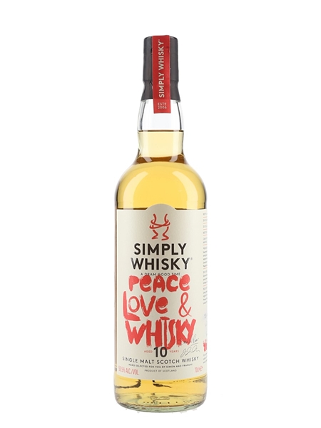 Benrinnes 2011 10 Year Old Simply Love Bottled 2021 - Peace, Love & Whisky 70cl / 50.5%