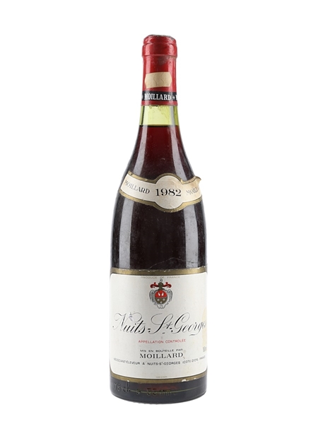 Nuits St Georges 1982 Moillard 75cl