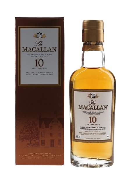 Macallan 10 Year Old  5cl / 40%