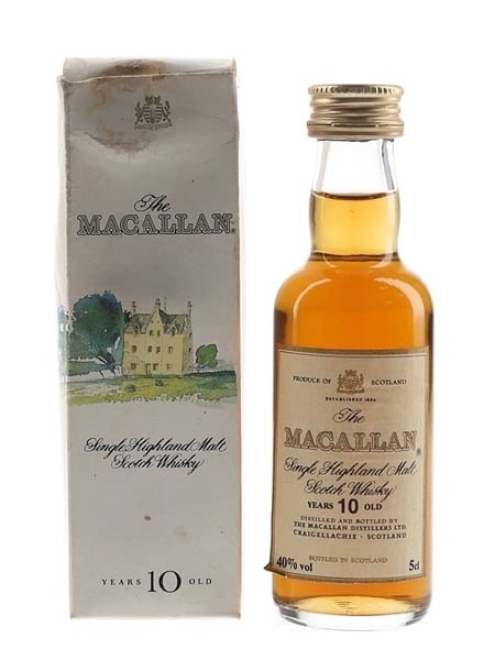 Macallan 10 Year Old Bottled 1990s 5cl / 40%