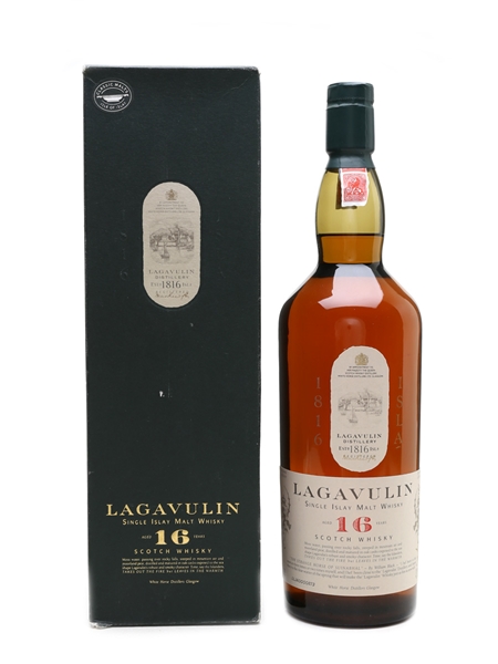 Lagavulin 16 Year Old Bottled 1980s-1990s - White Horse Distillers 100cl / 43%