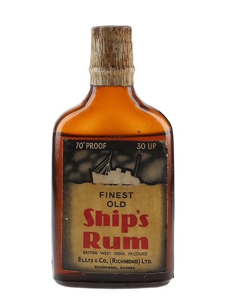 Ship's Rum Bottled 1950s-1960s 5cl / 40%