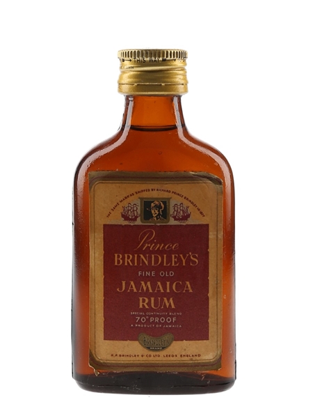 Prince Brindley's Jamaica Rum Bottled 1960s 5cl / 40%