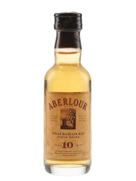 Aberlour 10 Year Old Bottled 1990s 5cl / 40%