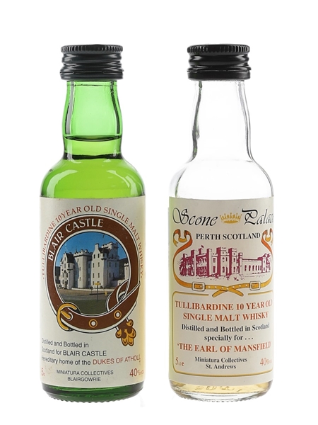 Tullibardine 10 Year Old Blair Castle & Scone Palace  2 x 5cl / 40%