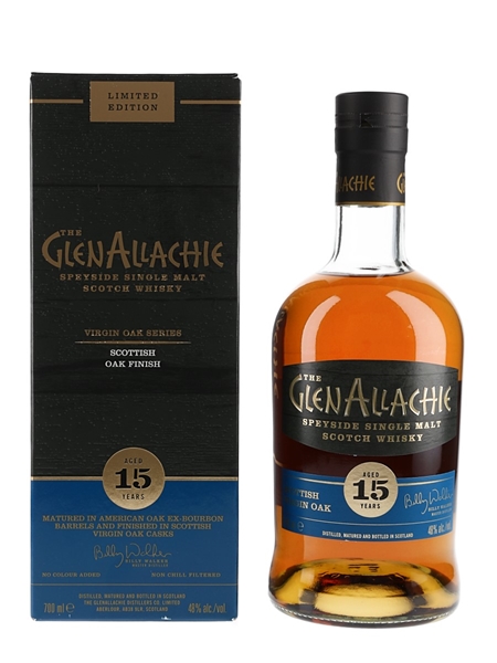 Glenallachie 15 Year Old Scottish Virgin Oak Limited Edition 70cl / 48%