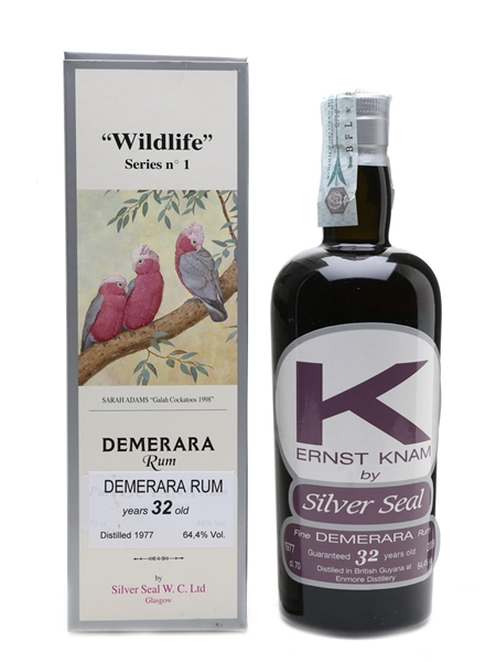 Enmore 1977 Demerara Rum Ernst Knam By Silver Seal 70cl / 64.4%