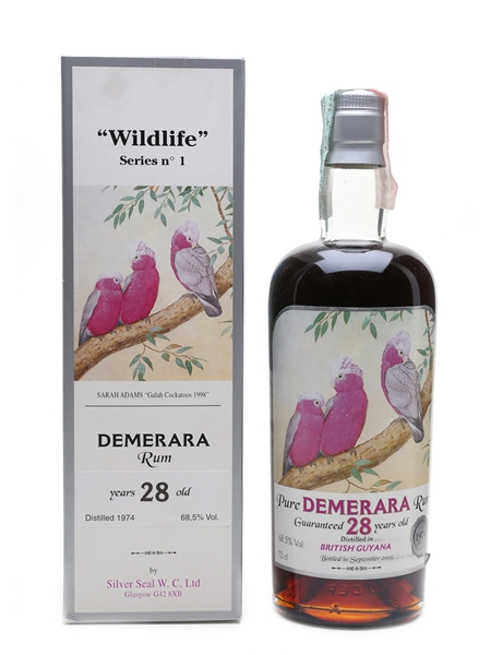 Silver Seal 1974 Demerara Rum 28 Year Old 70cl / 68.5%