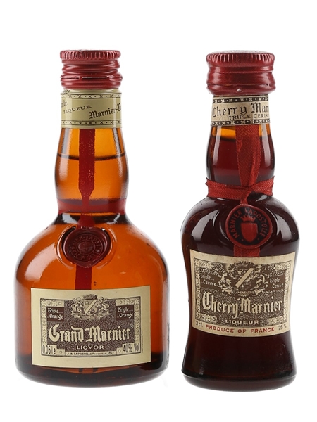 Grand Marnier Cherry & Cordon Rouge - Lot 128743 - Buy/Sell