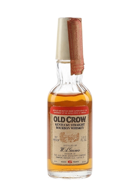 Old Crow 6 Year Old Bottled 1970s 4.7cl / 40%